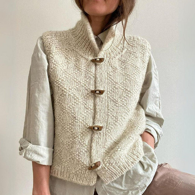 Cardigan uten ermer Chesca