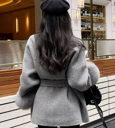 Diana Elegante Vinterkåpe