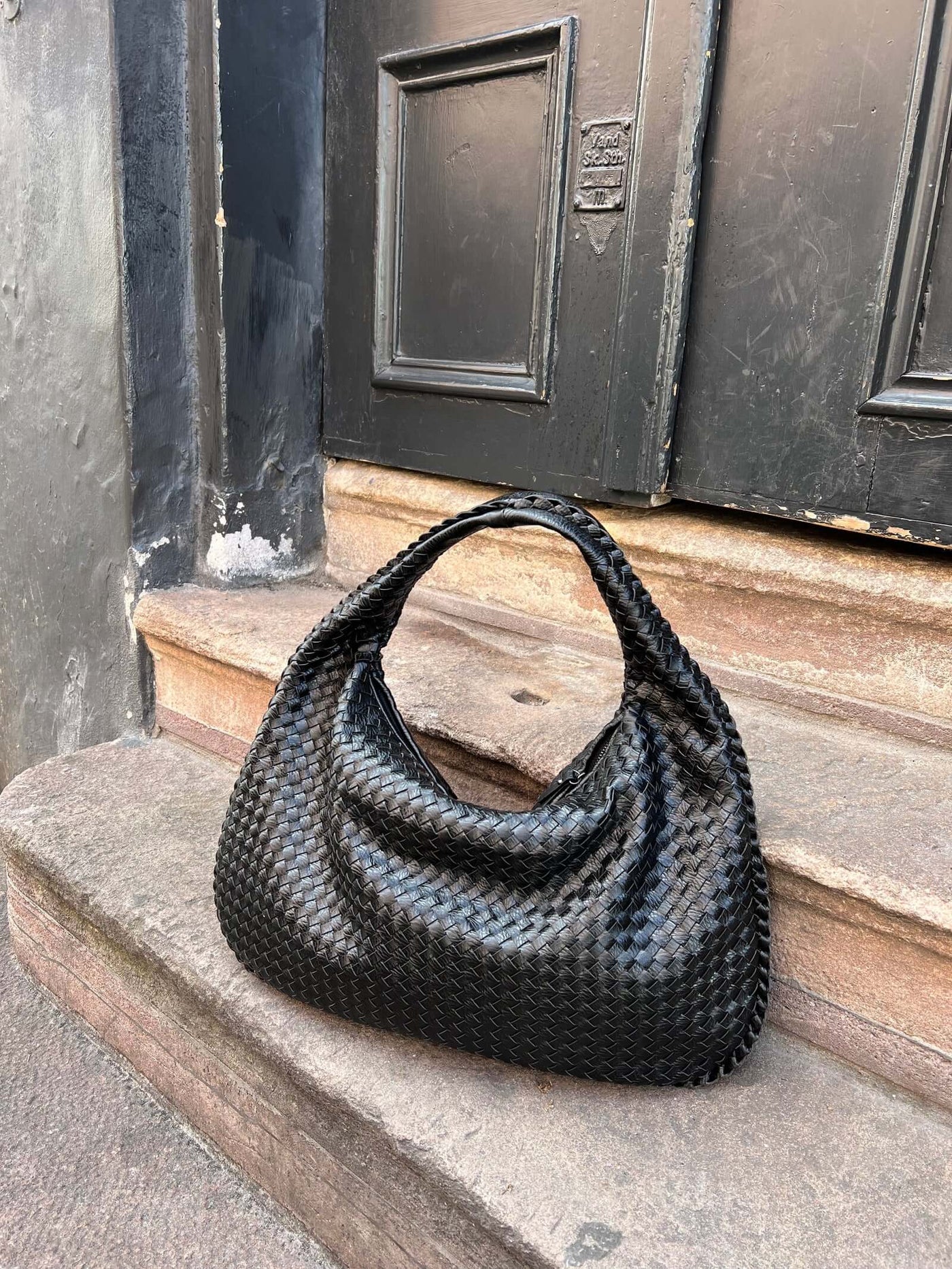 Stylish Vegan Lattice Bag XL