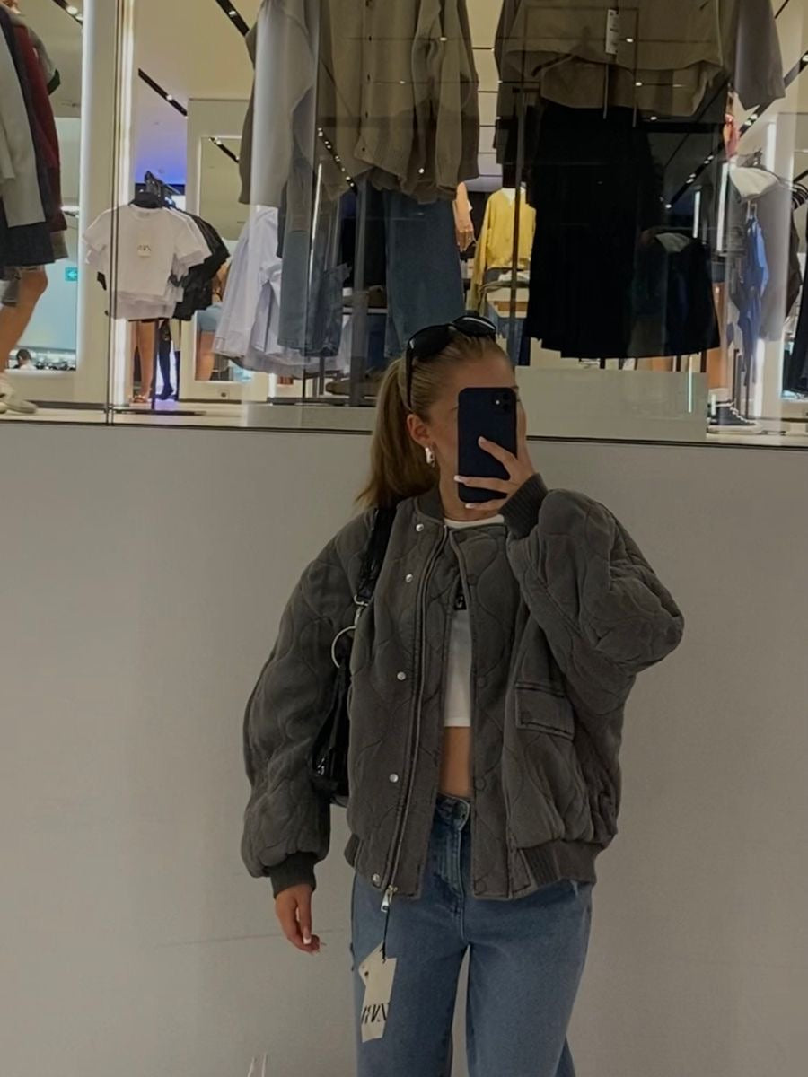 Lucy Trendy Bomberjakke for Damer